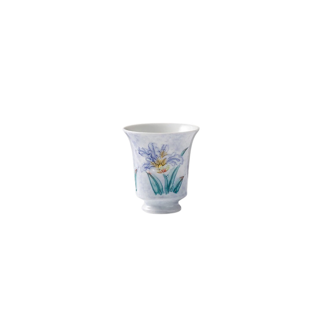 80ML浮堆料纯手绘主人杯闻香杯品茗杯功夫茶具铃兰荷花礼盒装