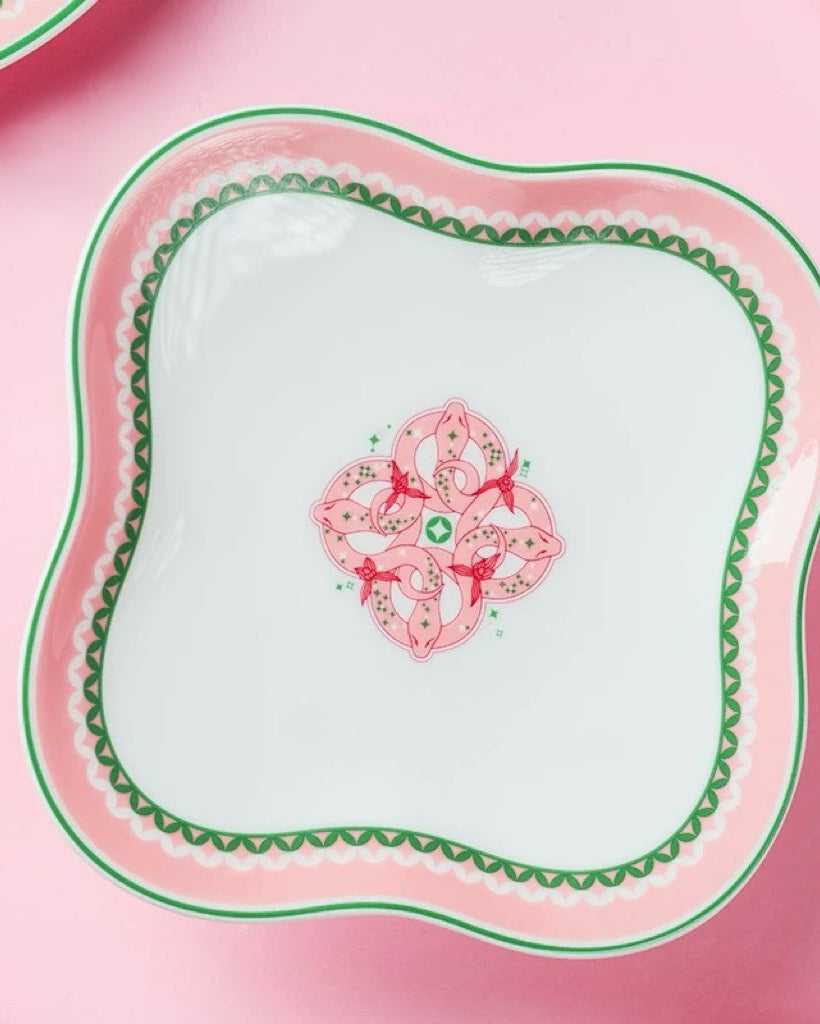 Blooming Fortune Plate Set | Porcelain Untable 1
