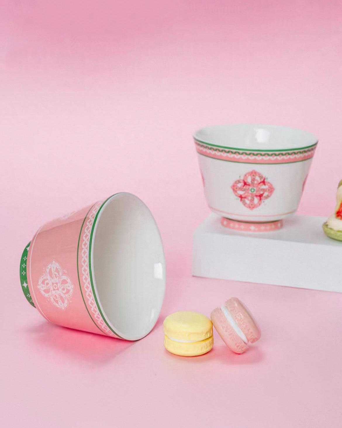 Blooming Fortune Tea Bowl | Porcelain 350 ml Untable 2