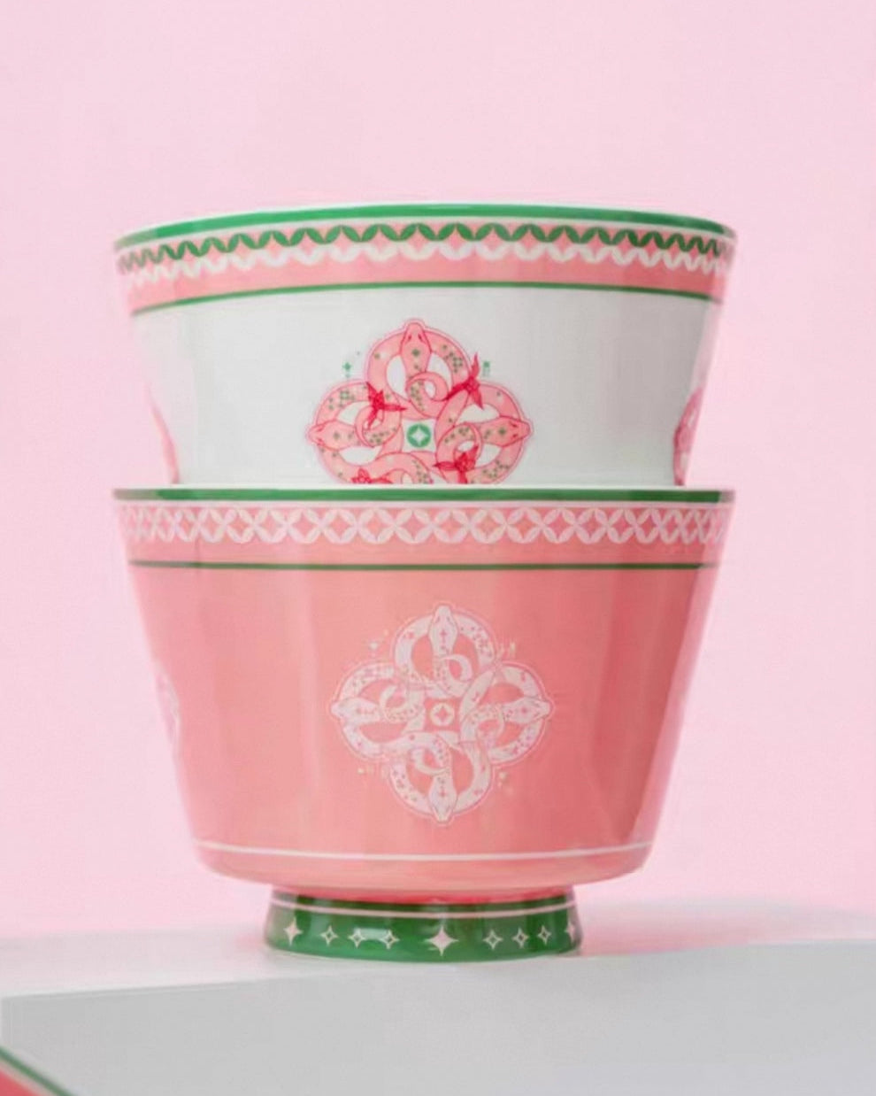 Blooming Fortune Tea Bowl | Porcelain 350 ml Untable 3