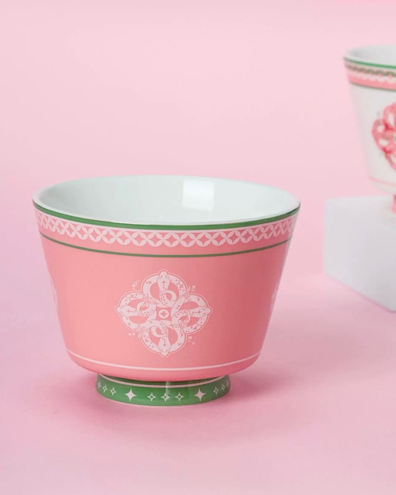 Blooming Fortune Tea Bowl | Porcelain 350 ml Untable 5