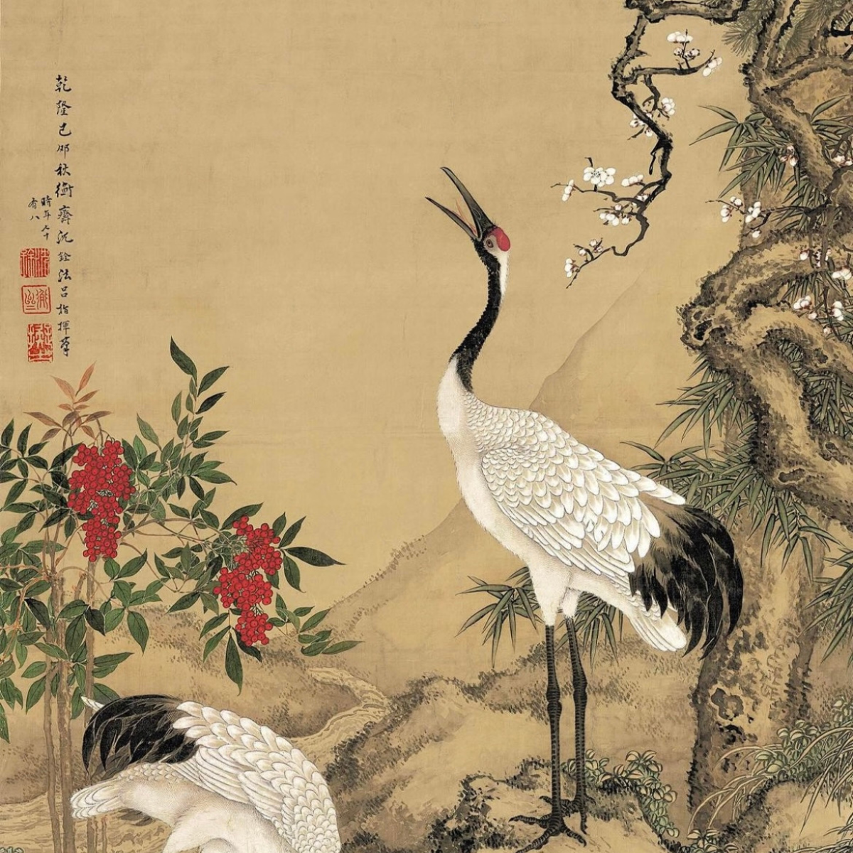 Chinese_Art_Painting_ink_drawing_classic_shenquan_qianlong_qing_dynasty_traditional