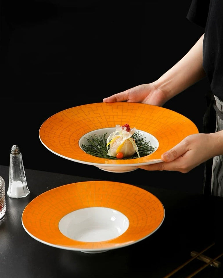 Golden Wave Wide Brim bowl Untable 2