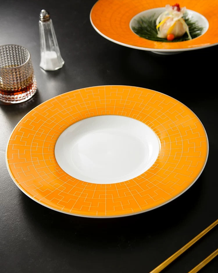 Golden Wave Wide Brim bowl Untable 3