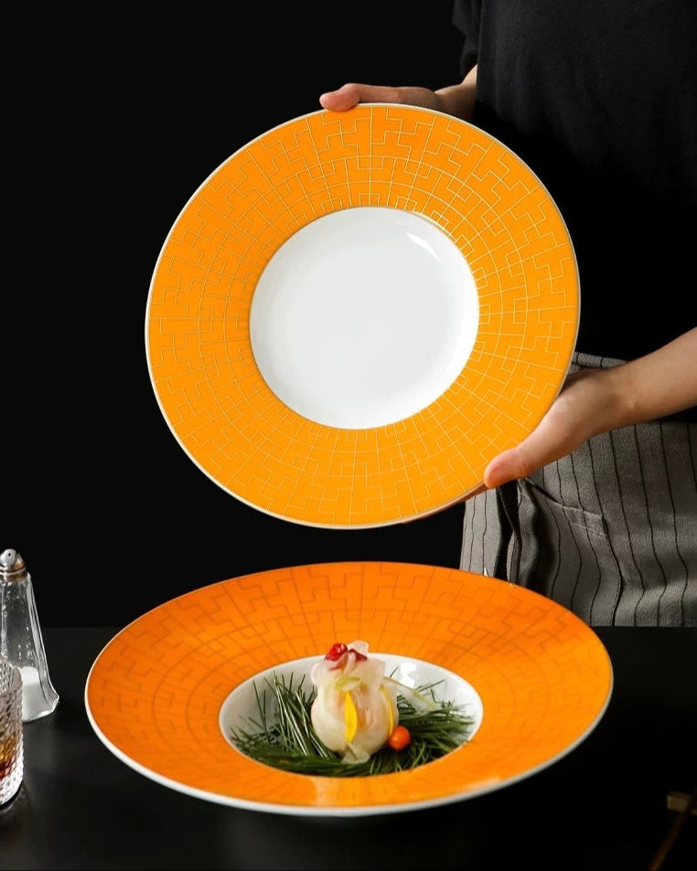 Golden Wave Wide Brim bowl Untable 4