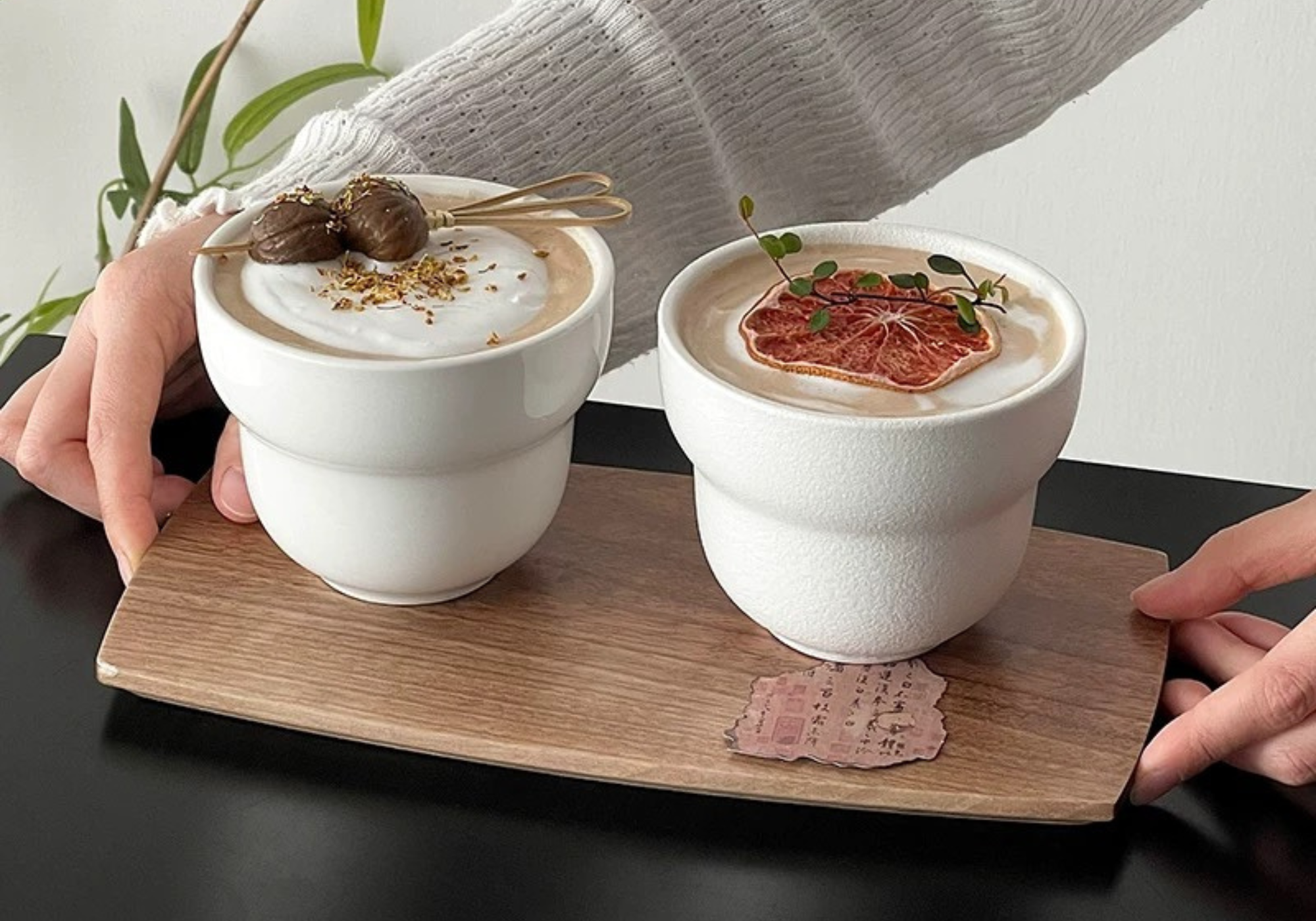 Gourd_Ceramic_Cup_Glossy_Matte_Untable_design_story