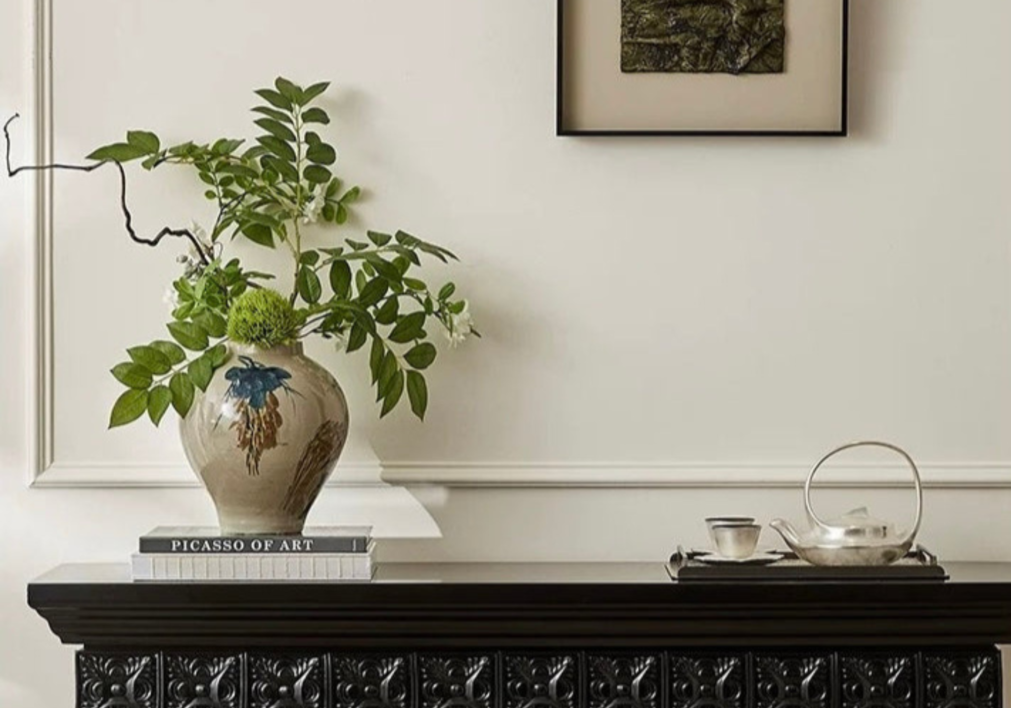 Handmade Silver Tea Set | Home Decoration Untable design story