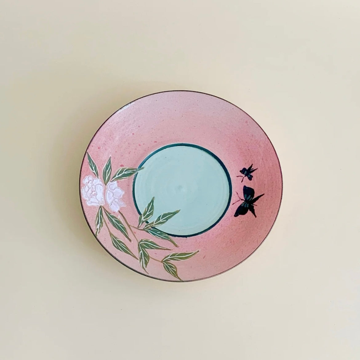 Butterfly Reverie Cup and Plate | Ceramic
