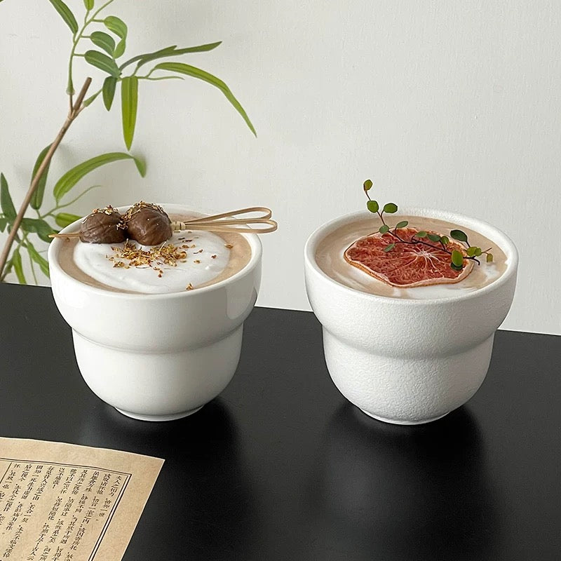 Gourd Ceramic Cup | Glossy & Matte