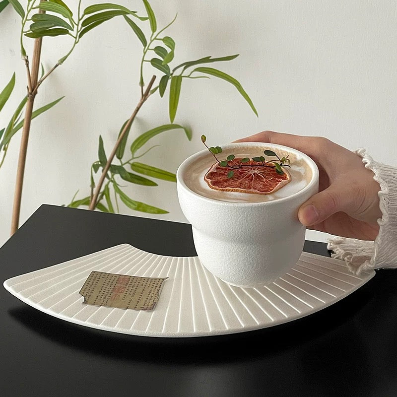 Gourd Ceramic Cup | Glossy & Matte