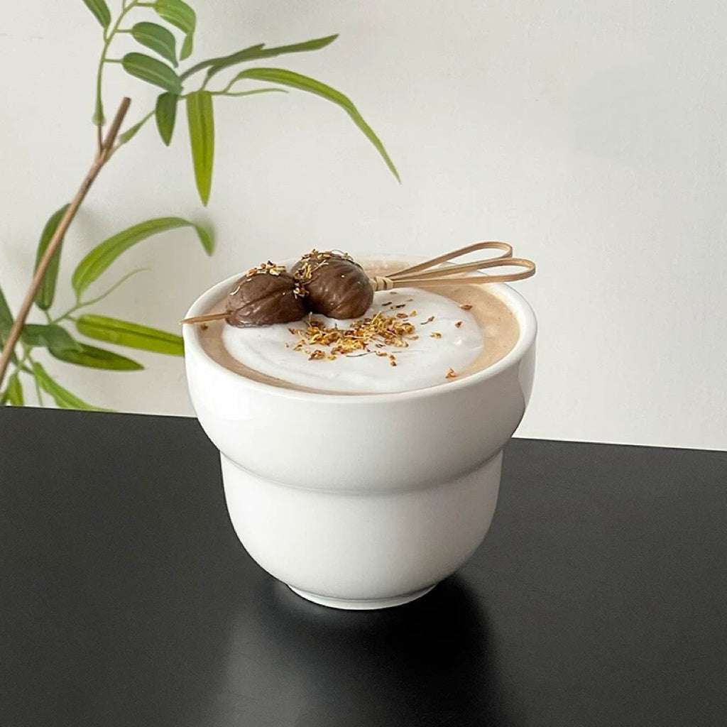 Gourd Ceramic Cup | Glossy & Matte