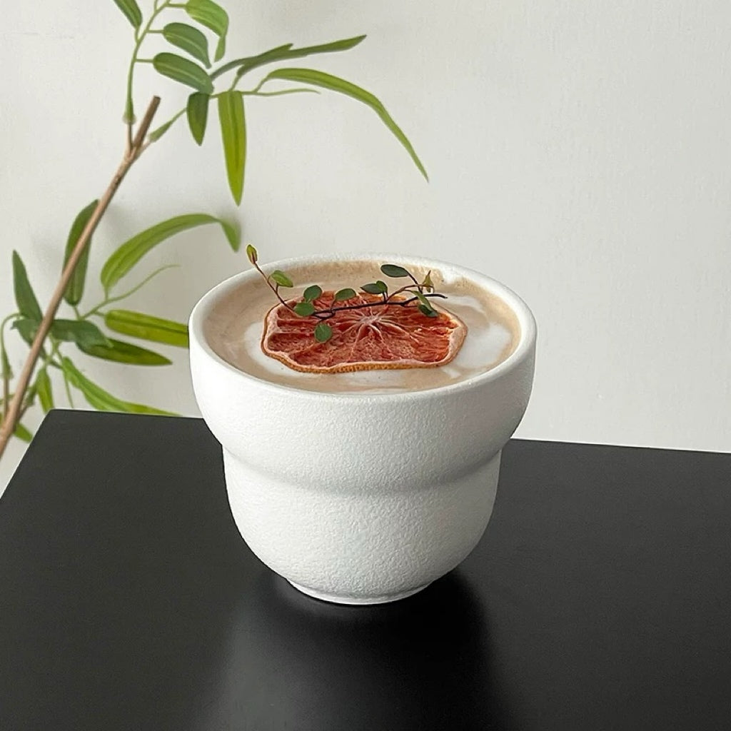 Gourd Ceramic Cup | Glossy & Matte