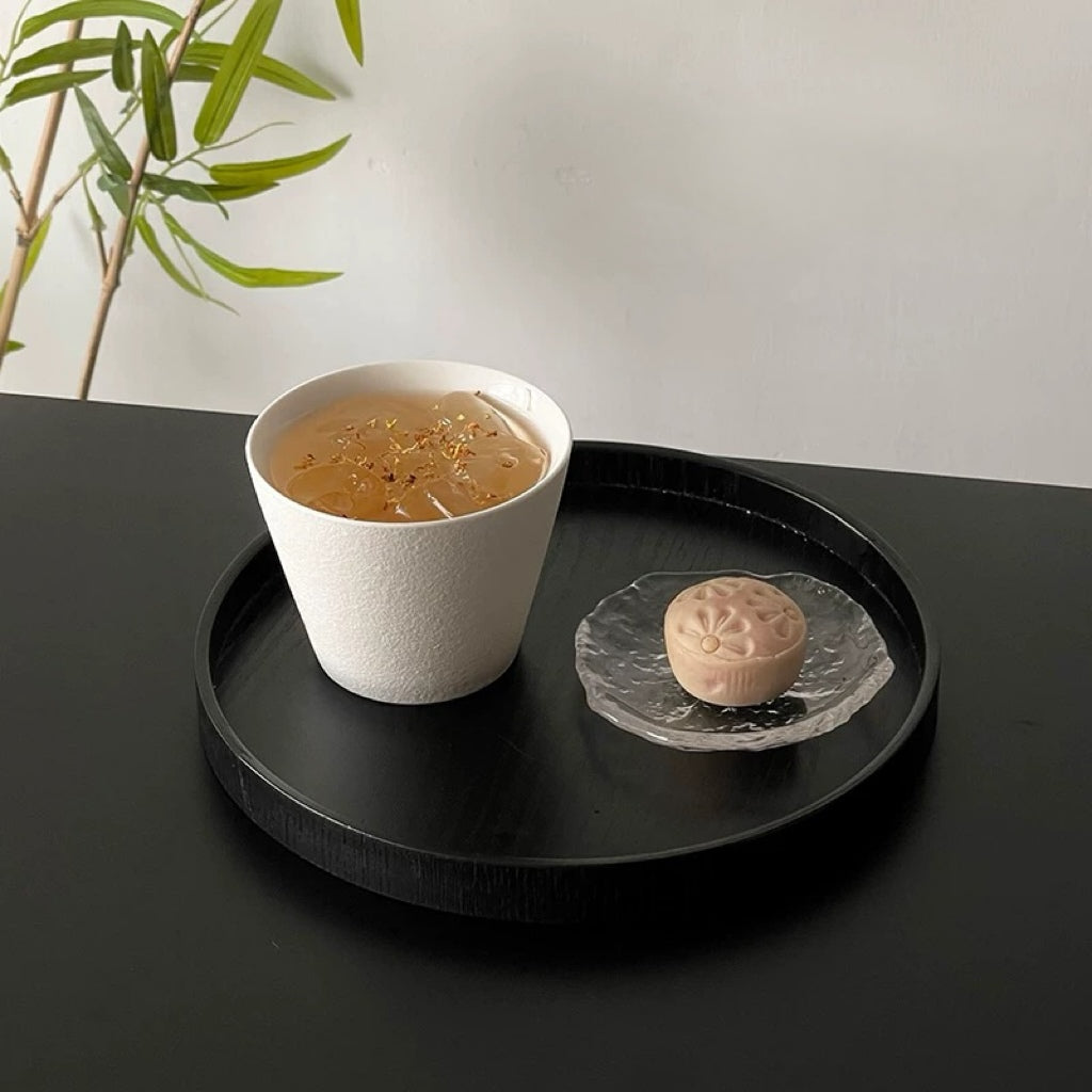 Angled Ceramic Cup | Glossy & Matte