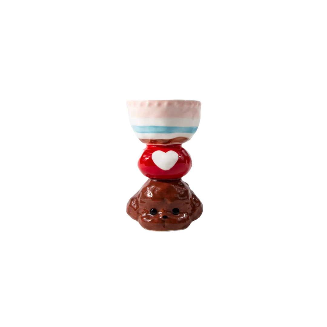 "Minnie" Puppy Handmade Ceramic Cup 160 ml Untable 1
