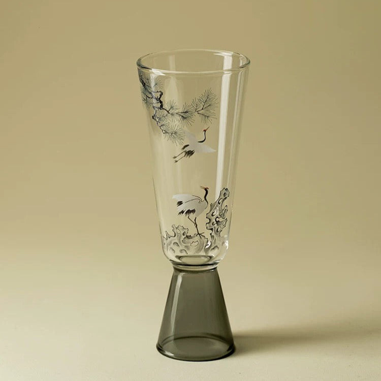 Pine_CraneTallGlass_HandblownGlass_170ml Untable6
