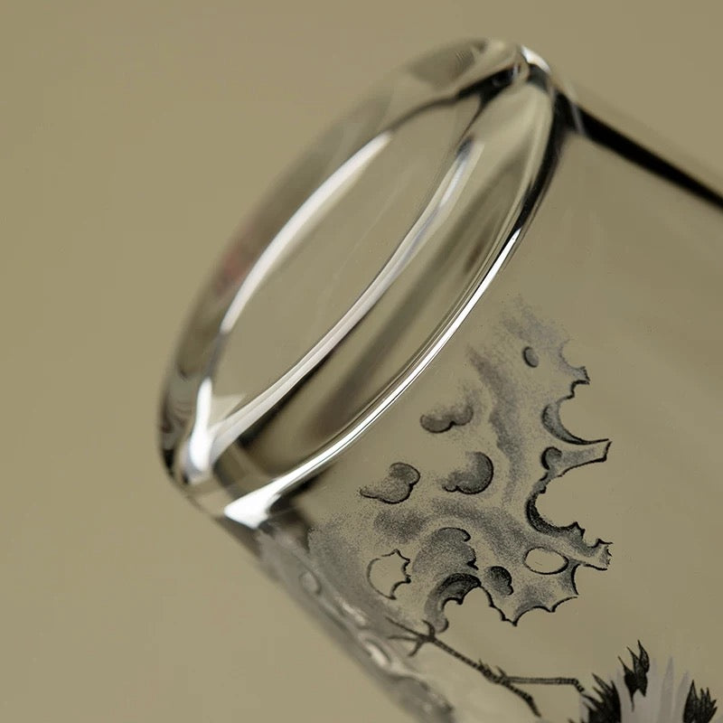 Pine & Crane Glass Petal Cup | Handblown Glass – 70 ml Untable 5