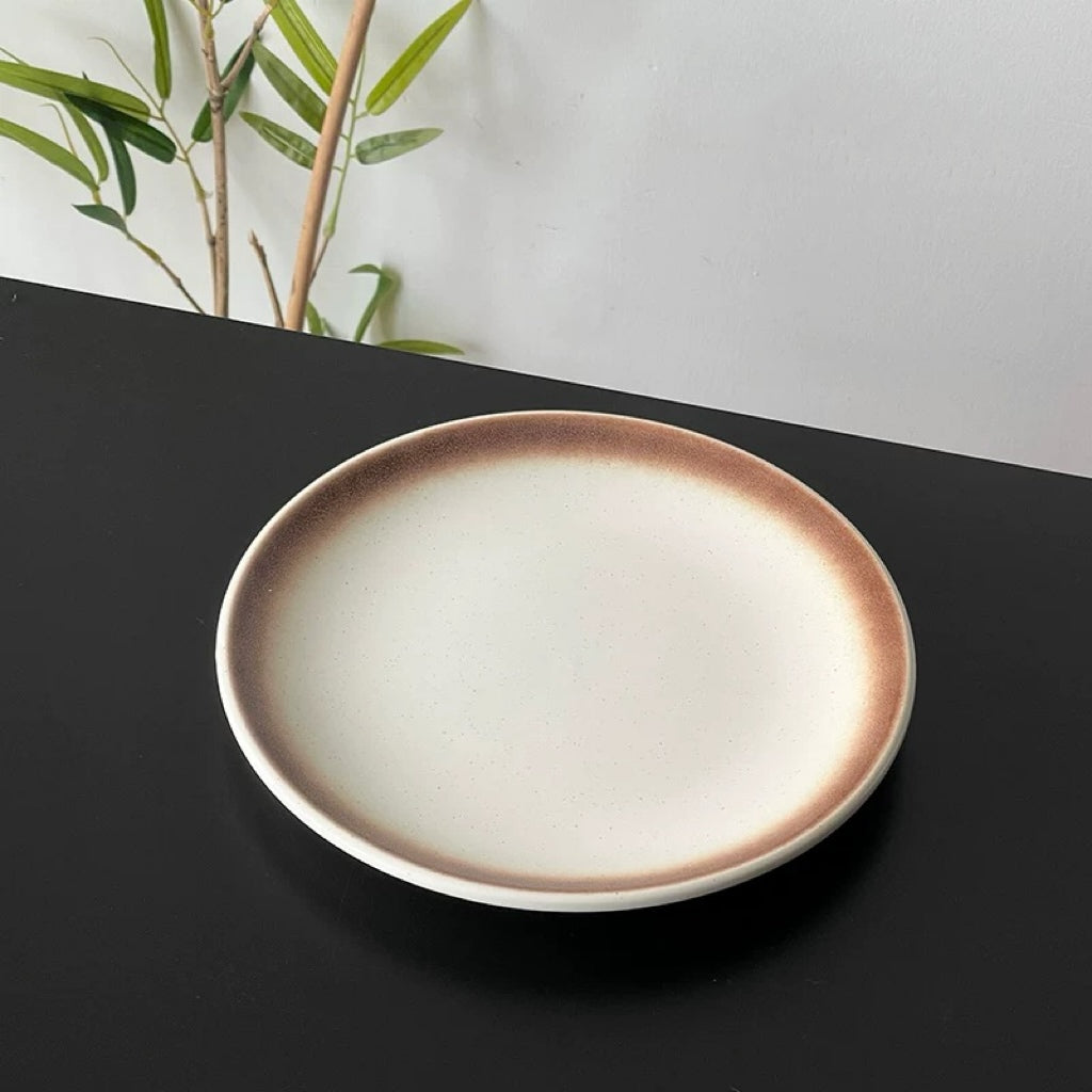 “Sesame Gold” Ceramic Plate Untable 1