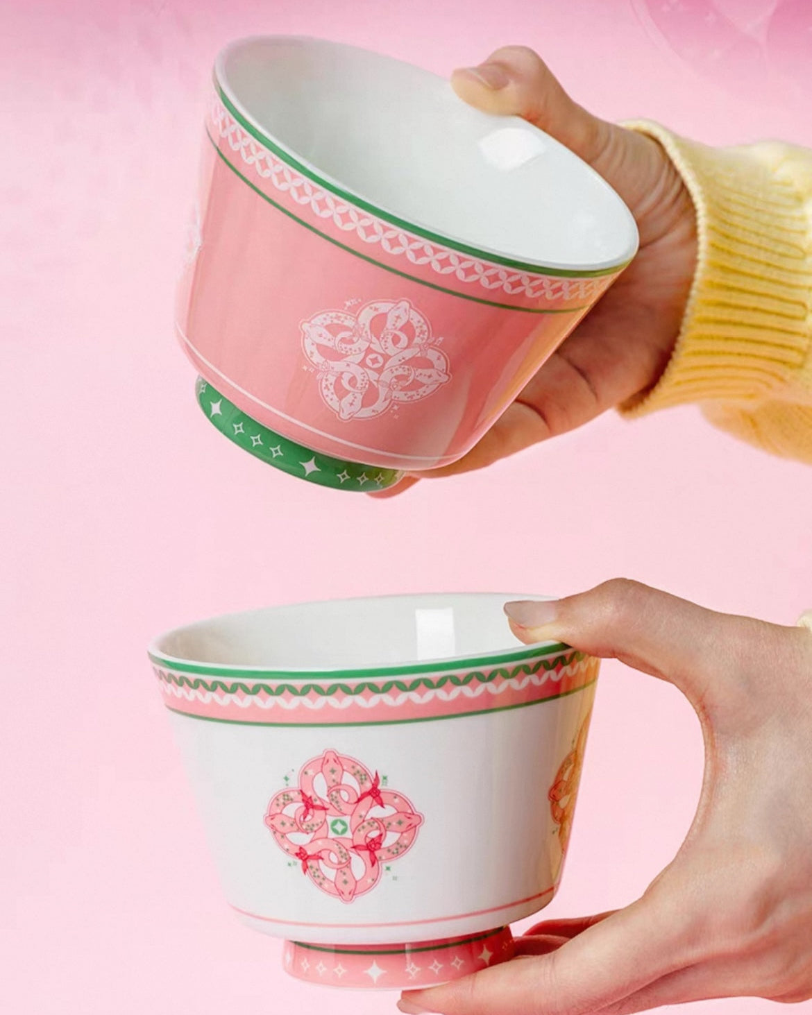 Blooming Fortune Tea Bowl | Porcelain 350 ml Untable 1