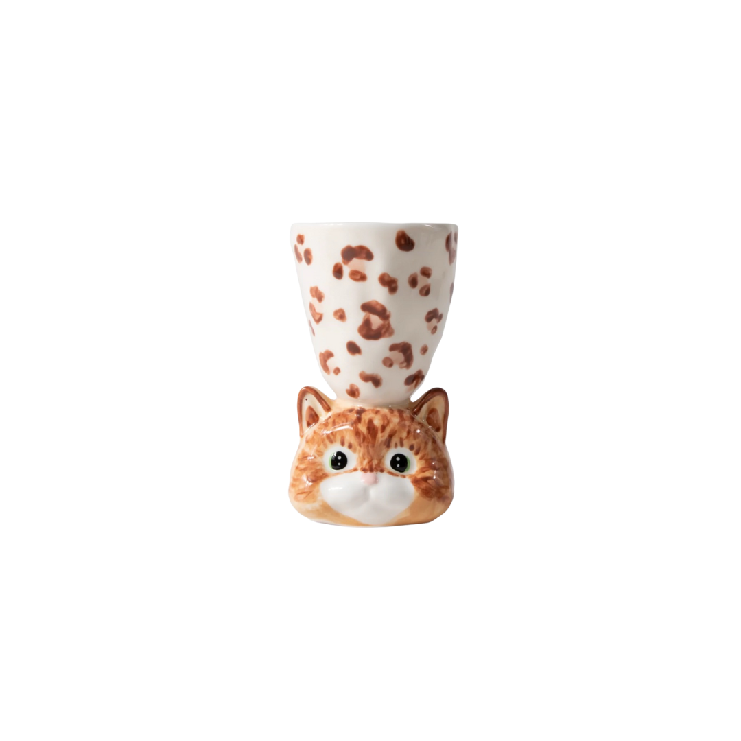 CONGSTUDIO限定手作可爱猫咪手工陶瓷杯酒杯创意卡通少女生日礼物 1