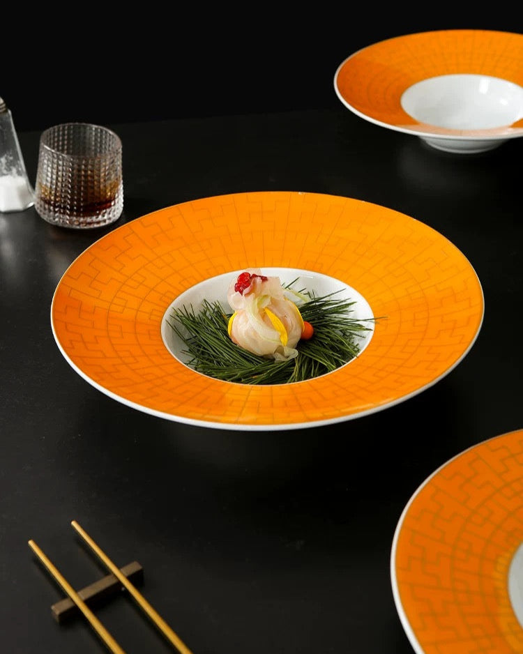Golden Wave Wide Brim bowl Untable 1