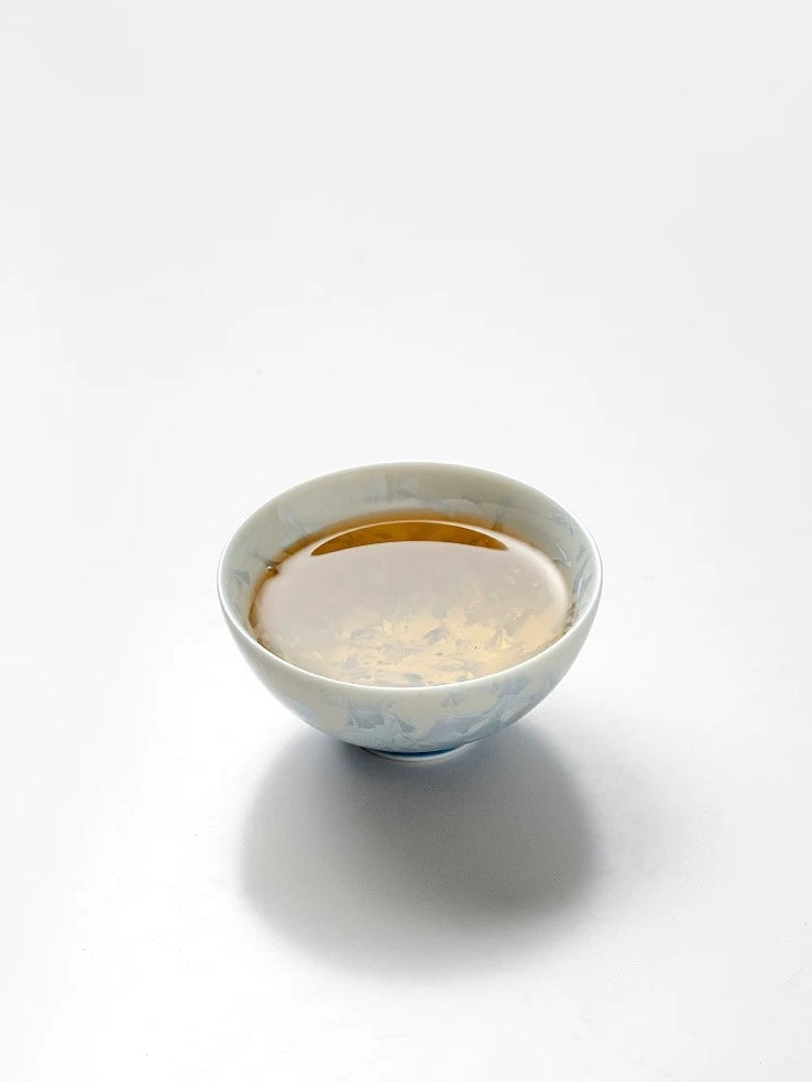 「蓝冰花」120ML窑变结晶陶瓷主人杯 大容量送礼普洱杯功夫茶杯