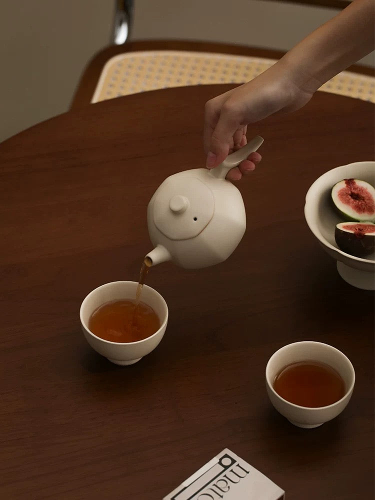 宜集堂INS中古功夫茶杯子陶瓷高级感主人杯品茗喝茶茶具家用碗杯