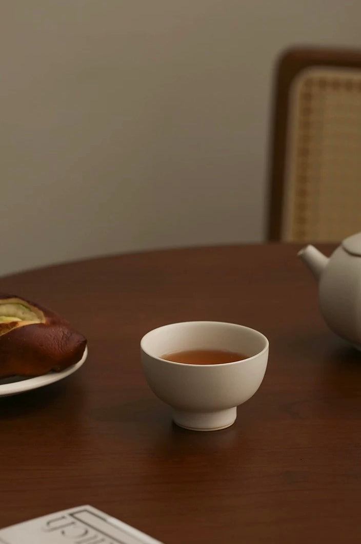 宜集堂INS中古功夫茶杯子陶瓷高级感主人杯品茗喝茶茶具家用碗杯