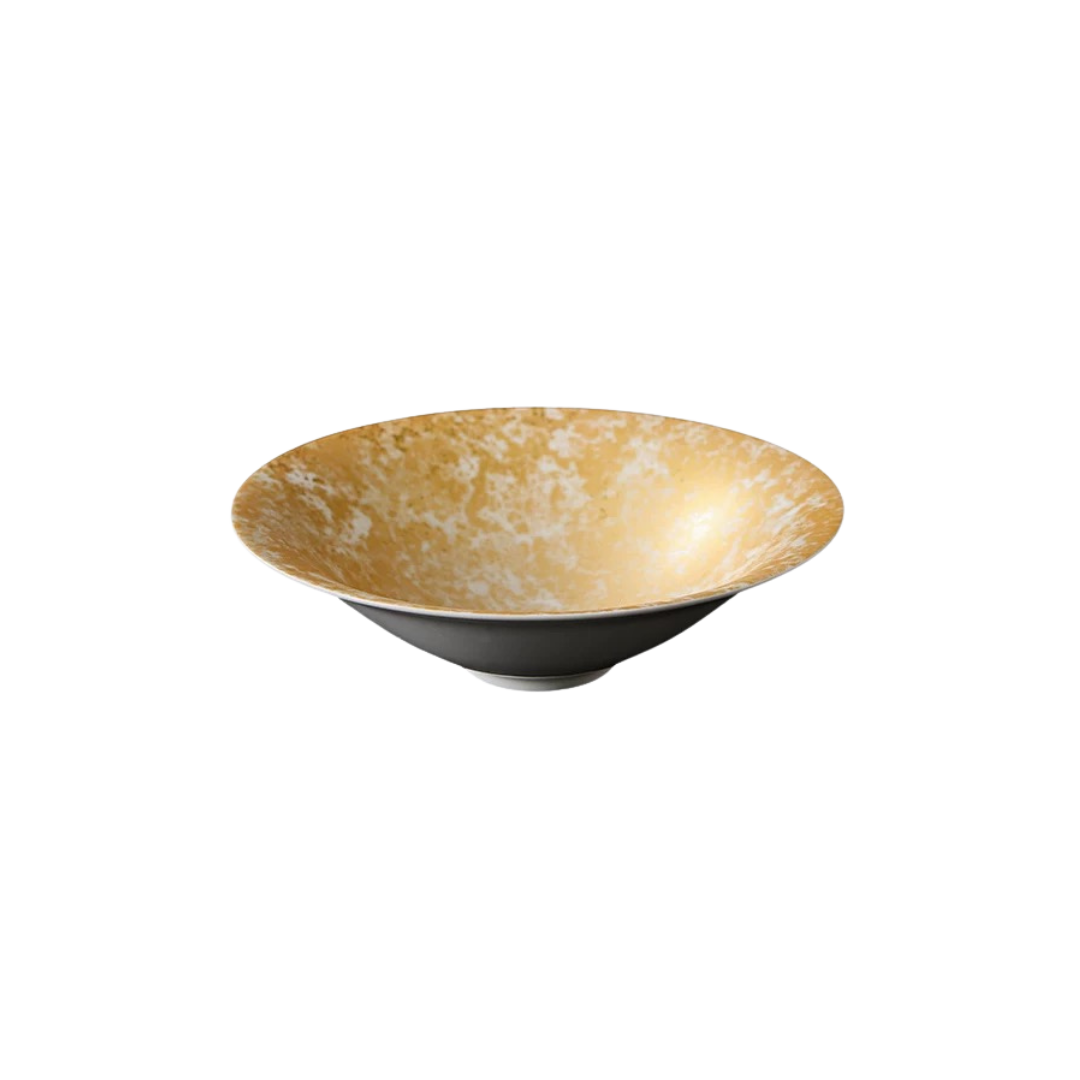Lingyun Gold Glazed Ceramic Bowl Untable 6