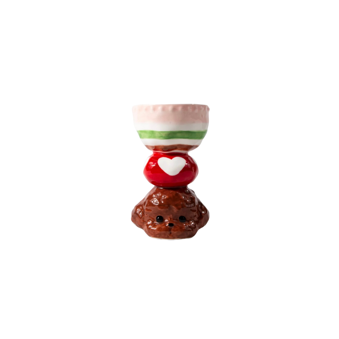 "Minnie" Puppy Handmade Ceramic Cup 160 ml Untable