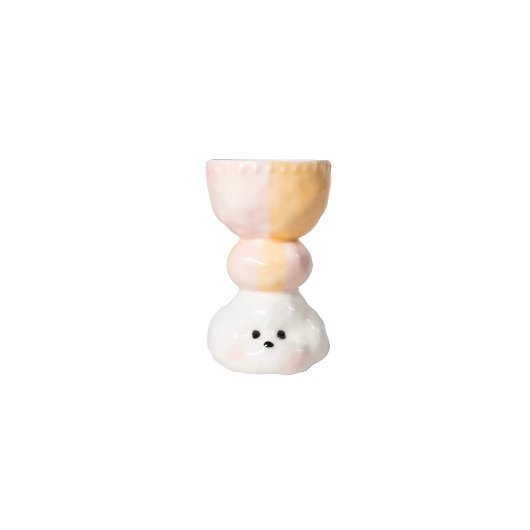 ”Nina“ Puppy Handmade Ceramic Cup 160 ml Untable