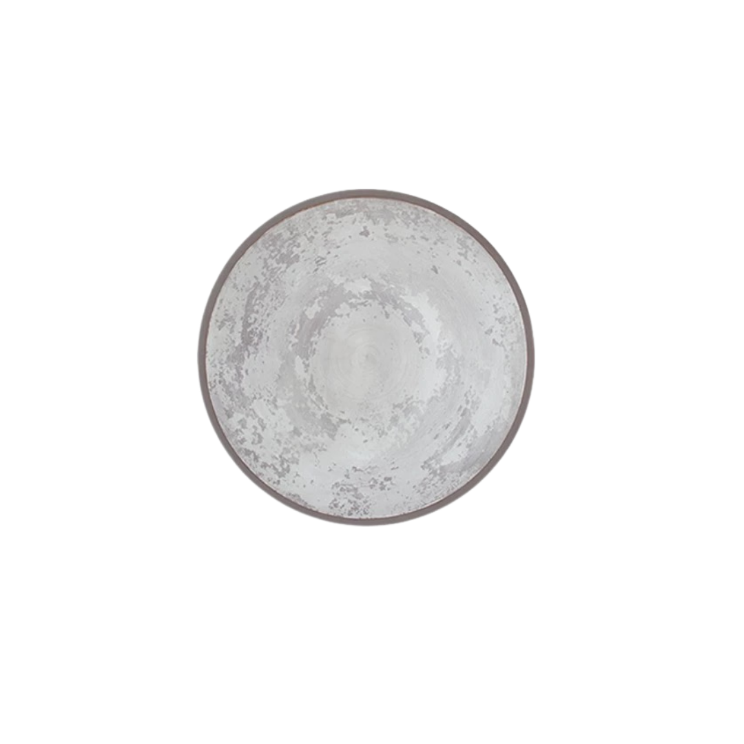 Pan Gu Wide Shallow Plate | Hand-brushed Ceramic Untable