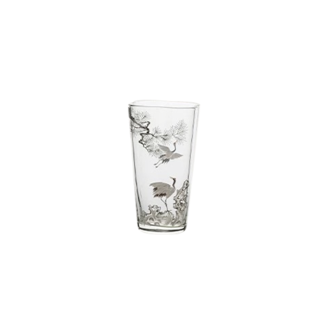 Pine & Crane Glass Petal Cup | Handblown Glass – 70 ml Untable